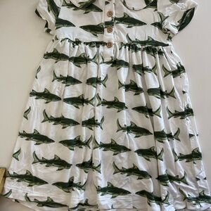 Kate Quinn Shark Print Dress with Bloomers